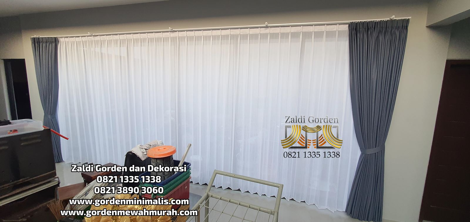 Gorden Minimalis Bahan Blackout untuk jendela rumah miinimalis modern 2