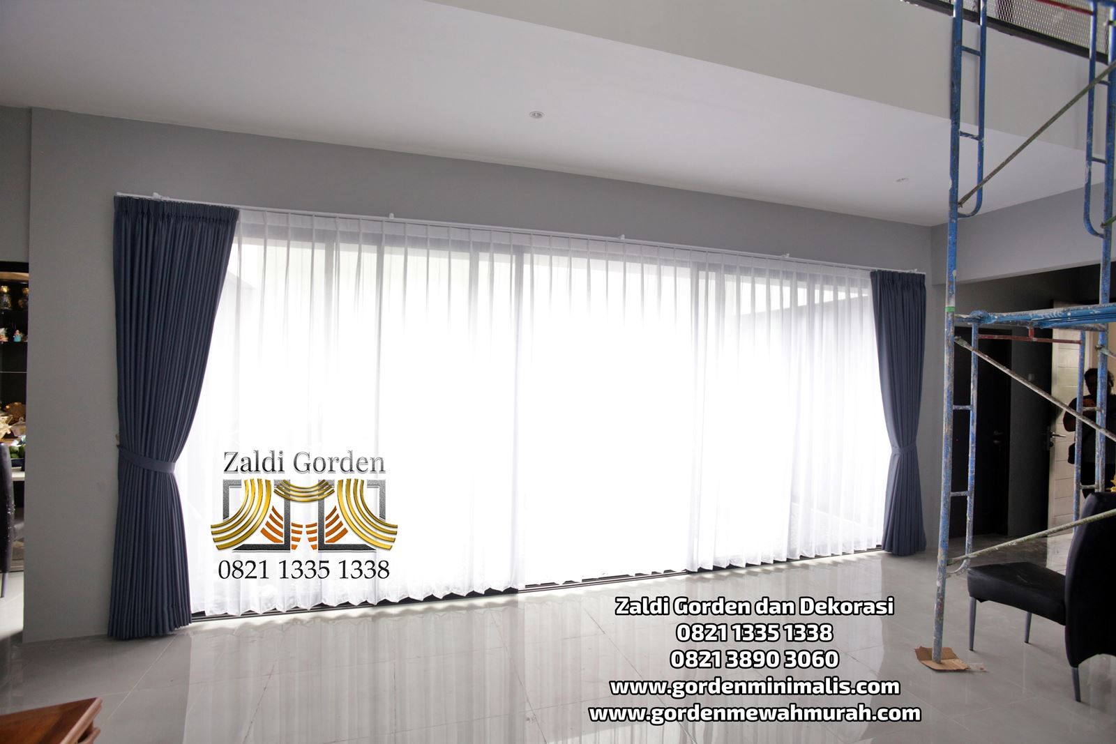 Gorden Minimalis Bahan Blackout untuk jendela rumah miinimalis modern 3
