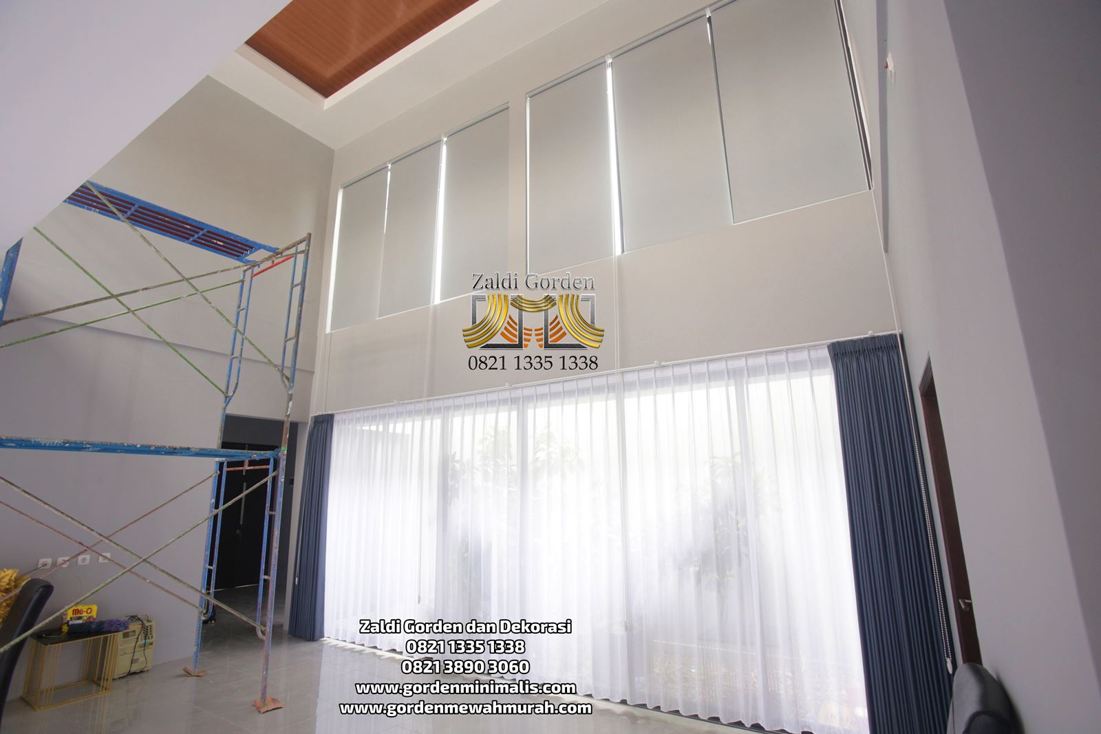 Gorden Minimalis Bahan Blackout untuk jendela rumah miinimalis modern 5