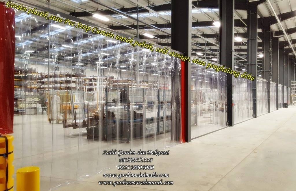 Tirai Plastik Transparan