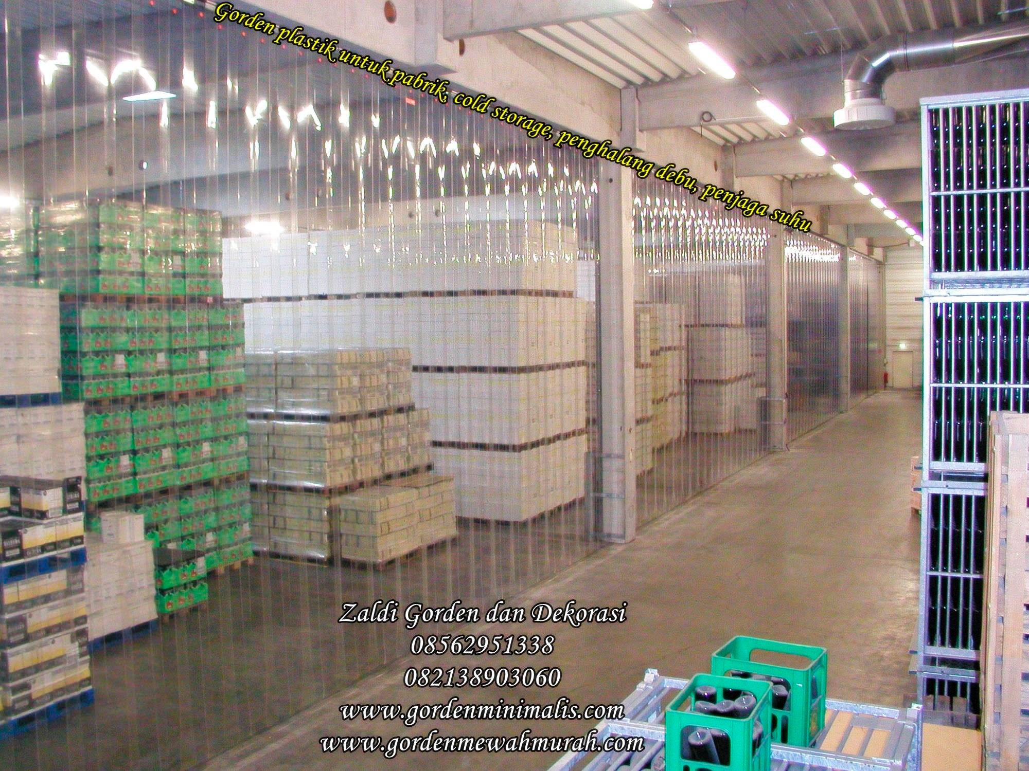 Tirai Plastik Transparan 19