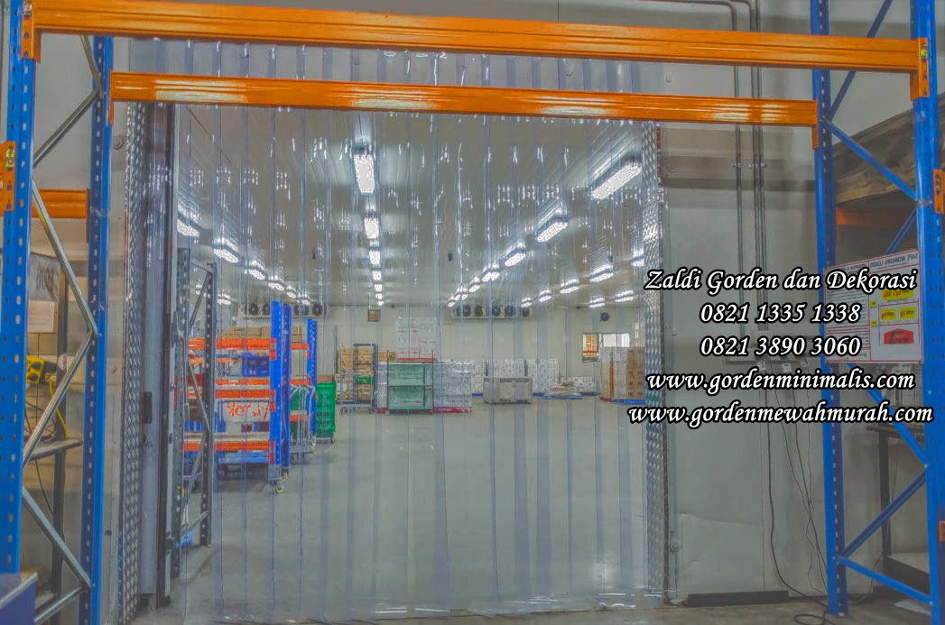 Tirai Plastik Transparan 23