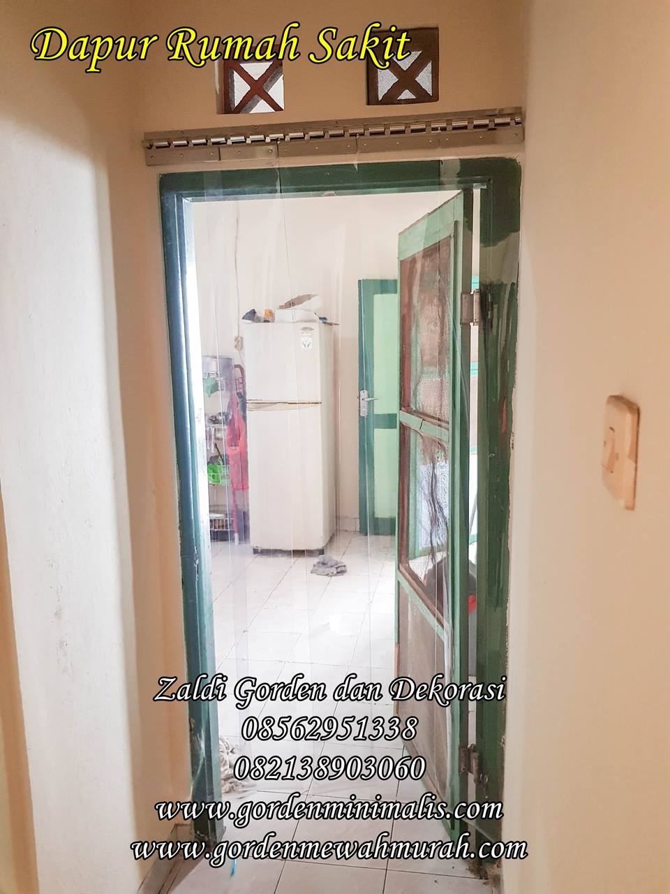 Tirai Plastik Transparan