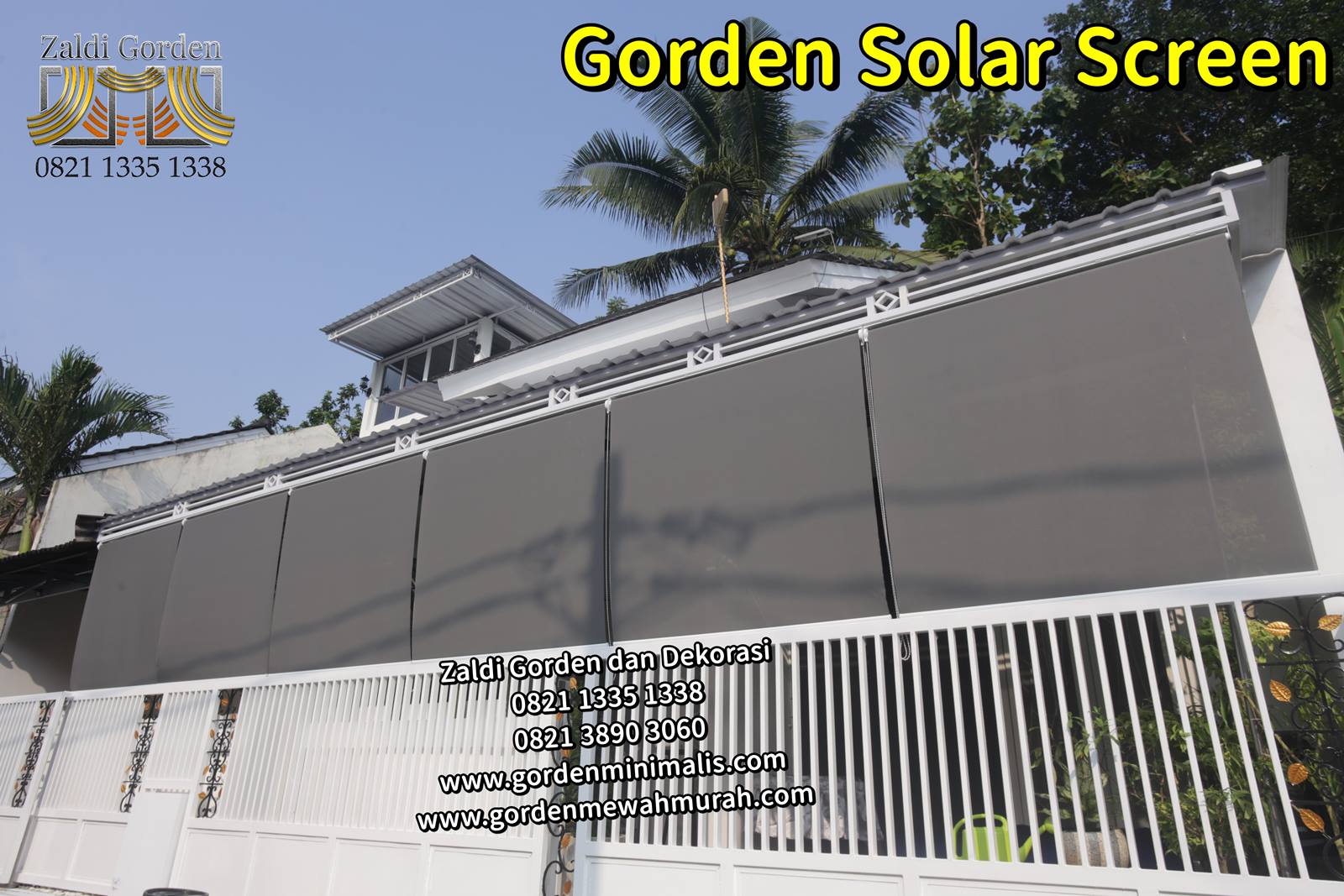Tirai outdoor tampias hujan suntex blind roller solar screen 3