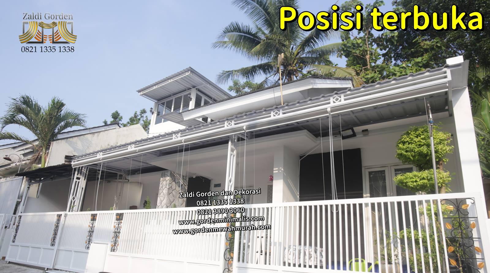Tirai outdoor tampias hujan suntex blind roller solar screen 4