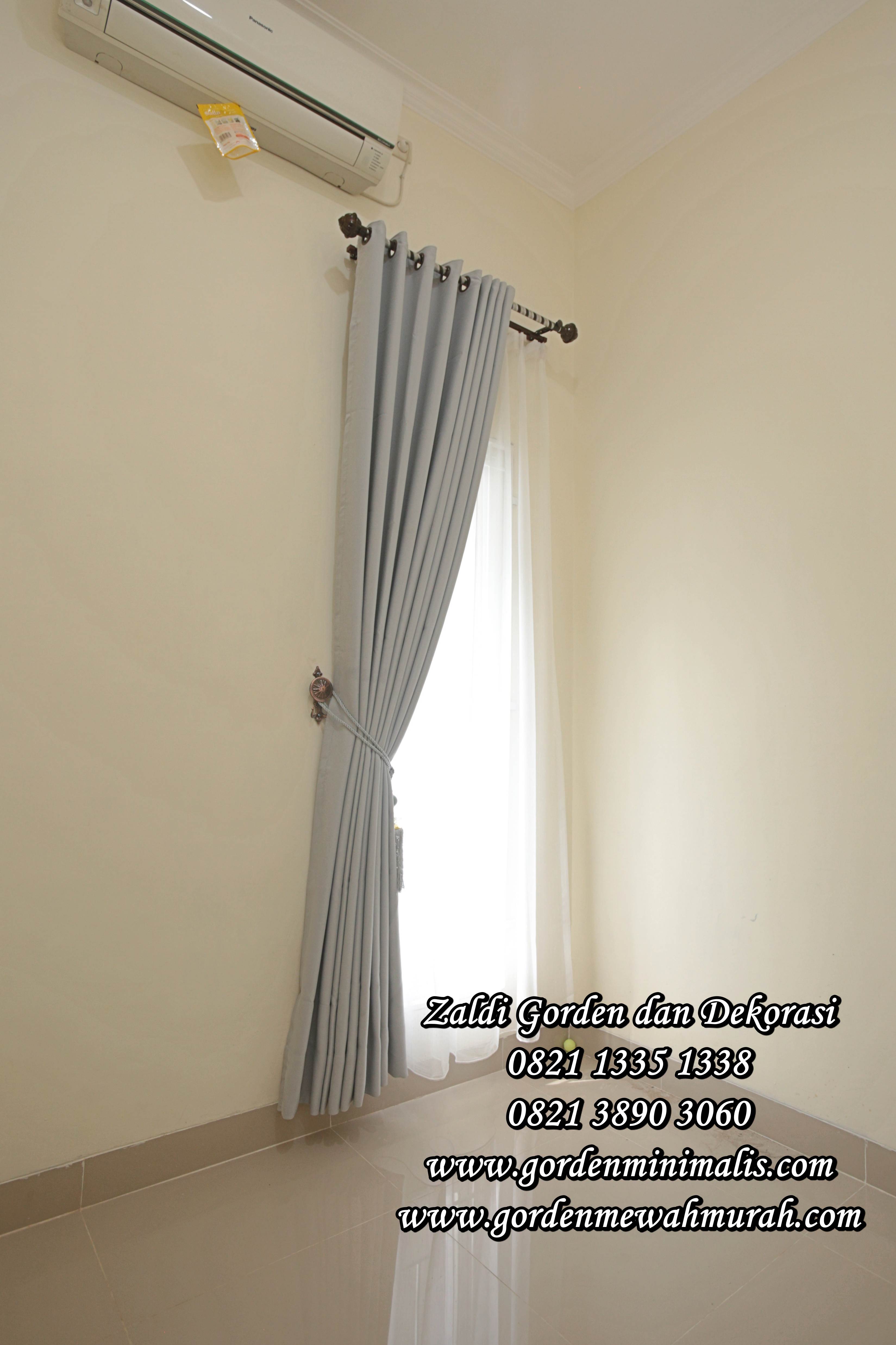 gorden minimalis terbaru bahan blackout yogyakarta