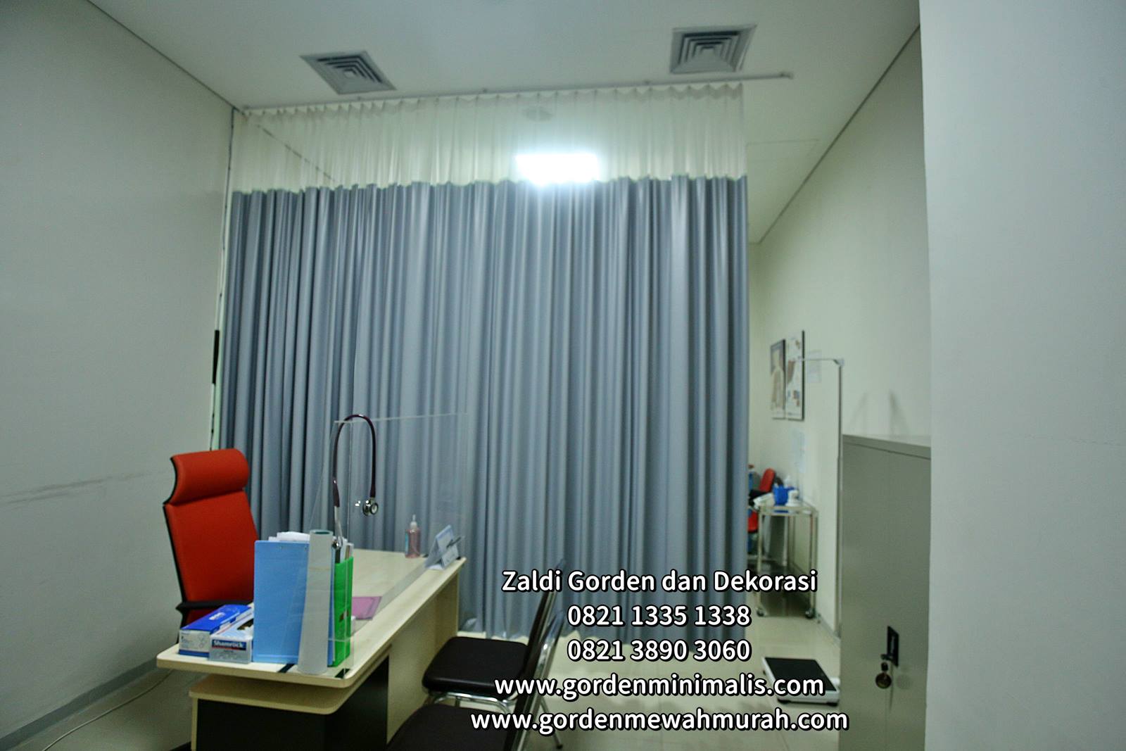 Gorden rumah sakit anti noda bakteri fire retandant standar nasional akreditasi bahan pvc (4)