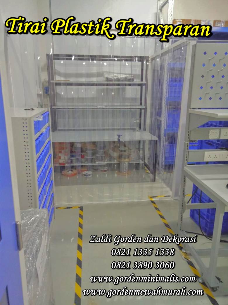 Tirai plastik jendela gorden plastik transparan untuk pintu pabrik industri rumah sakit cold storage penyekat 1 (1)